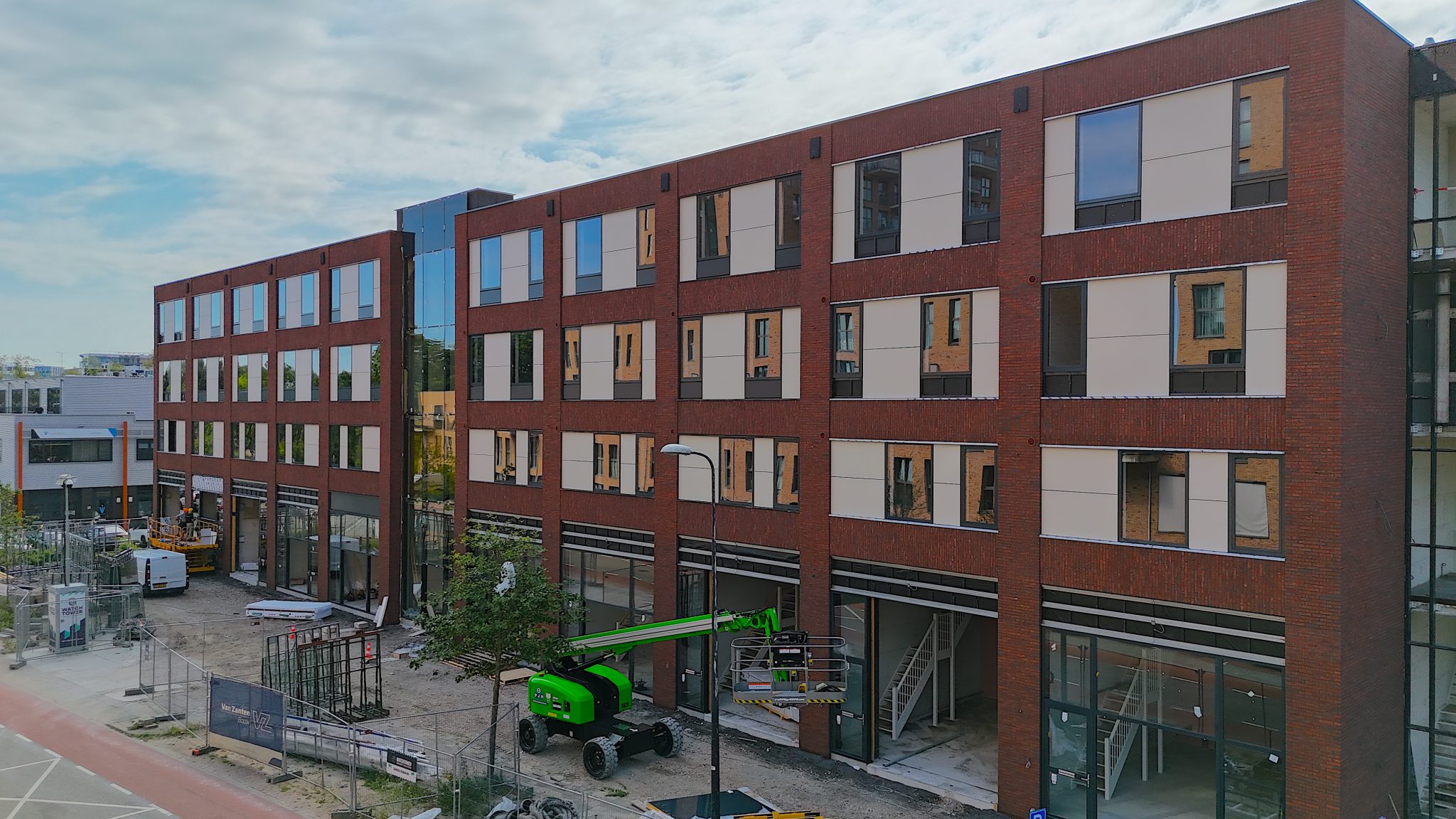 LEX Rijswijk bijna gereed, overzicht van bouw en werkplekken zomer 2025