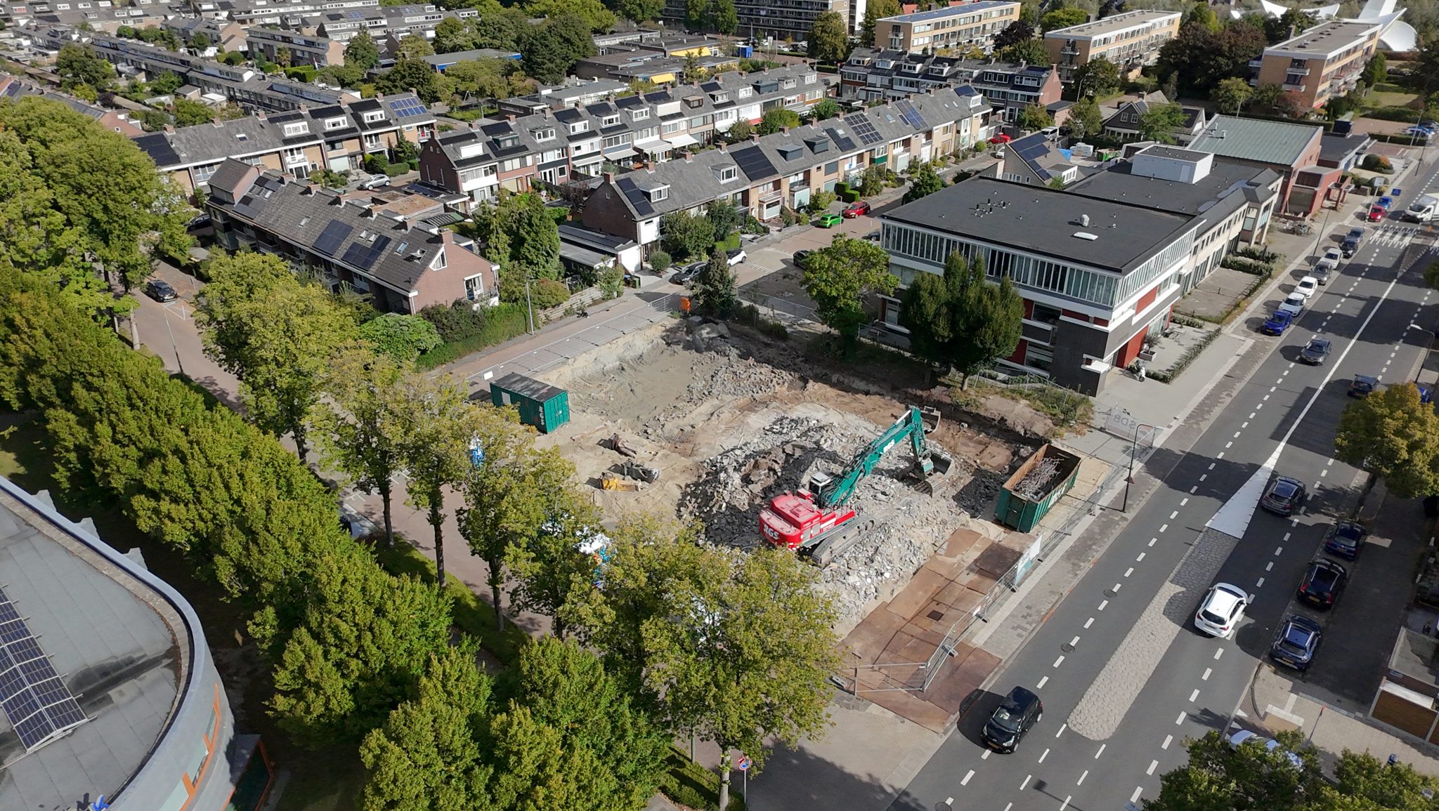Sloop oude Rabobank gebouw Maassluis