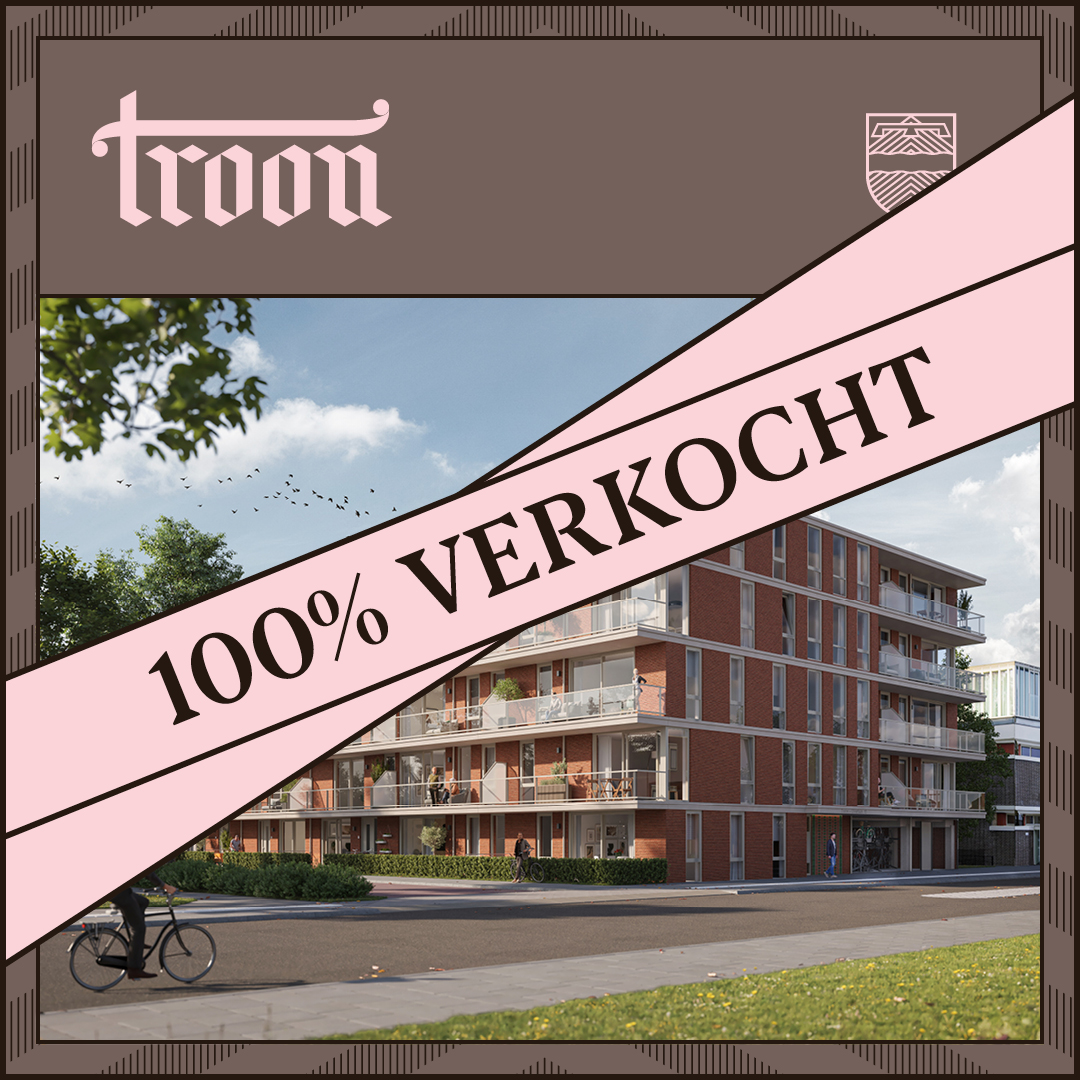 Afbeelding troon maassluis 100% verkocht.